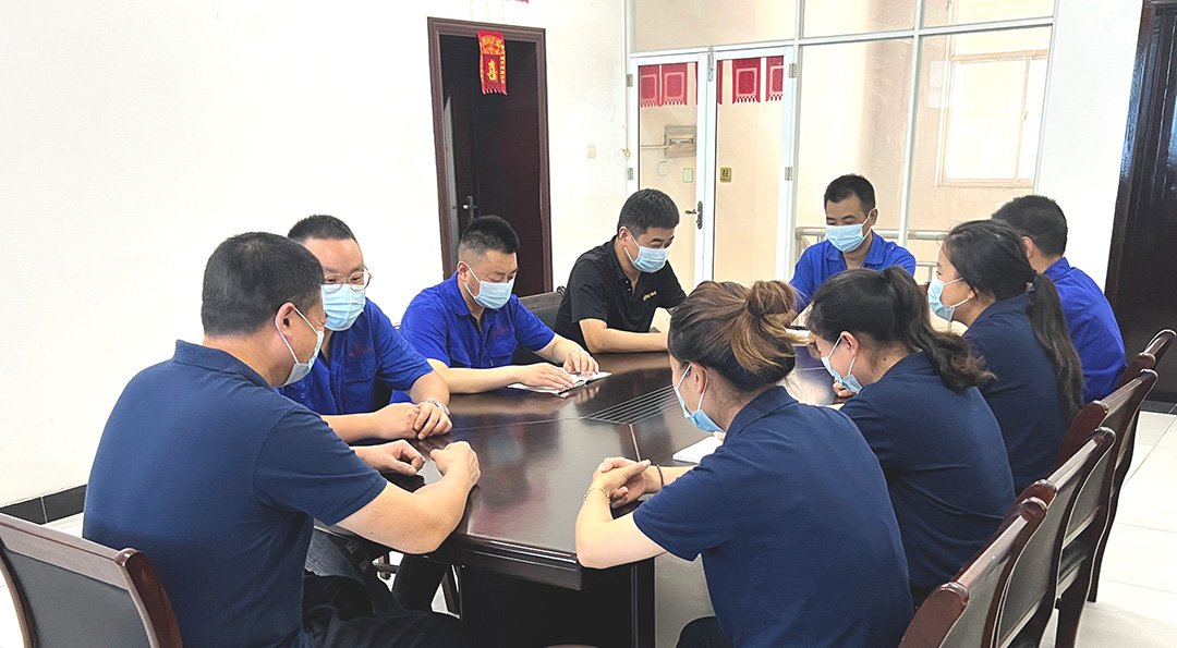 Dafeng Mingyue Bearing Bush Co., Ltd. held its 8th monthly meeting for 2024