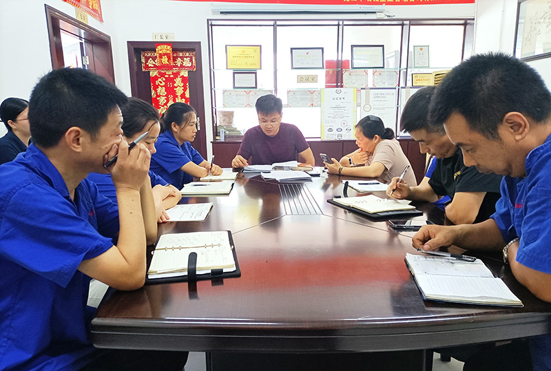 Dafeng Mingyue Bearing Bush Co., Ltd. held its 9th monthly meeting for 2024